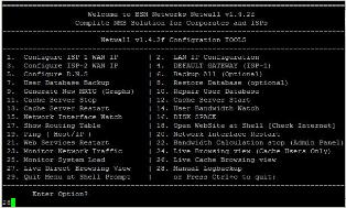 Linux Prompt Admin Panel