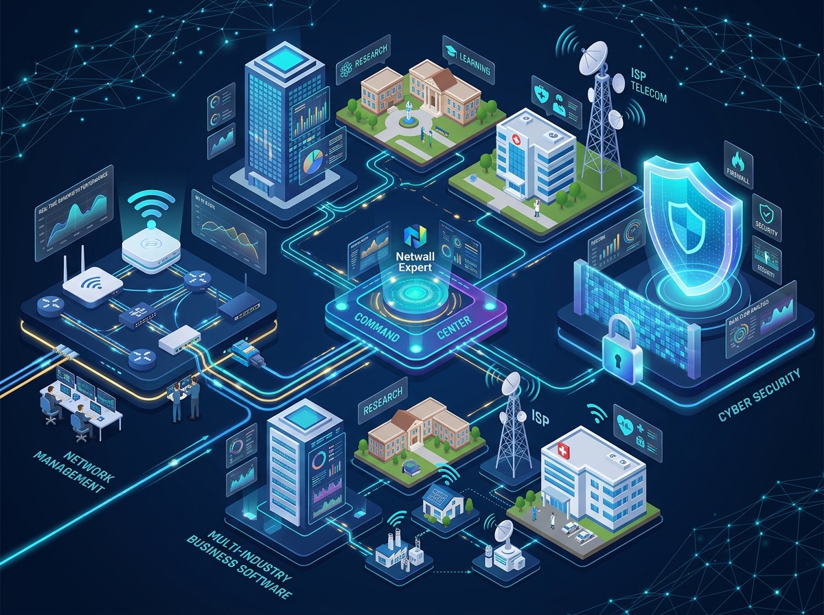 Netwall Expert - Network Management, Security & Business Software Architecture